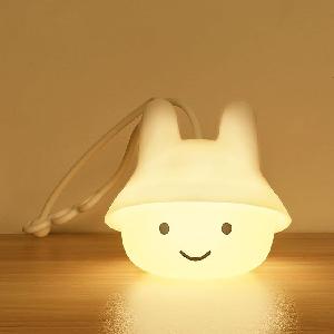 Bekijk leuke cadeautip : Vicloon nachtlampje voor kind - bed 